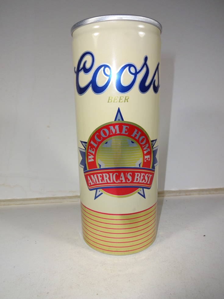 Coor's - 'Welcome Home America's Best' - 16oz
